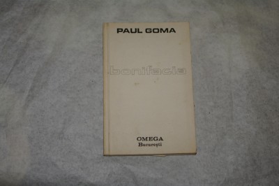 Bonifacia - Paul Goma - 1991 foto