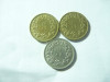 3 Monede Elvetia 5 rappen 1963 Ni si 1983 1984 bronz , cal. F.Buna, Europa