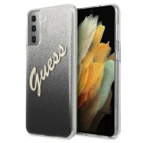 Cumpara ieftin Husa Cover Guess Glitter Gradient pentru Samsung Galaxy S21 Black