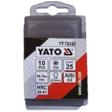 Yato YT-78143 - Set capete de insurubare profil TX20 10 bucati