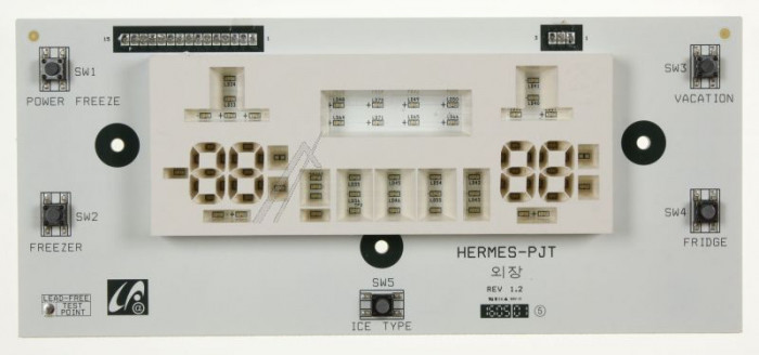 MODUL DISPLAY-LED PANEL PBA;HERMES-PJT,EU DA41-00455B pentru frigider,combina frigorifica SAMSUNG