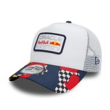 Red Bull Racing șapcă de baseball Abstract Trucker white F1 Team 2025 - Dospěl&aacute; univerz&aacute;ln&iacute;, New Era