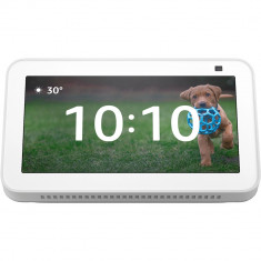 Boxa Echo Show 5 (2nd Gen) Glacier White Cu Ecran Smart Si Asistent Alexa Alb foto