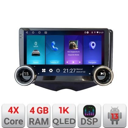 Navigatie Hyundai Veloster Edotec 4+64 10.5 inch Incell 1K android Wifi 5Ghz gps internet CarStore Technology