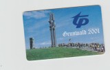 bnk card Cartele telefonice - Polonia - chip - Grunwald 2001