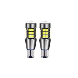 Set 2 becuri auto, Canbus, T15 W16W, temperatura culoare 6000k, flux luminos 800 lumen, lumina alba, argintiu