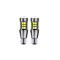 Set 2 becuri auto, Canbus, T15 W16W, temperatura culoare 6000k, flux luminos 800 lumen, lumina alba, argintiu