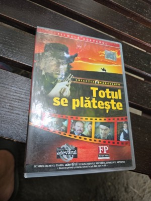 Totul se plătește - DVD foto