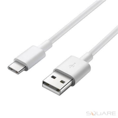 Cabluri de date Huawei Mate 9, 9 Pro, HL1289, Type C, USB 3.1, White foto