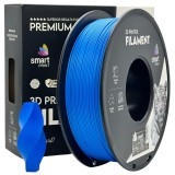 Filament PLA Meta Blue Negru 1.75mm 1kg Compatibil Imprimante 3D