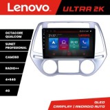 Navigatie Hyundai I20 2011-2014 manual si automat Android radio gps internet 8 core QLED Qualcomm 4+64 360 Lenovo CarStore Technology