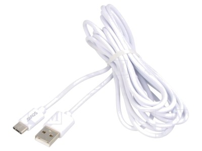 Cablu USB A la USB C, 3m, Alb foto