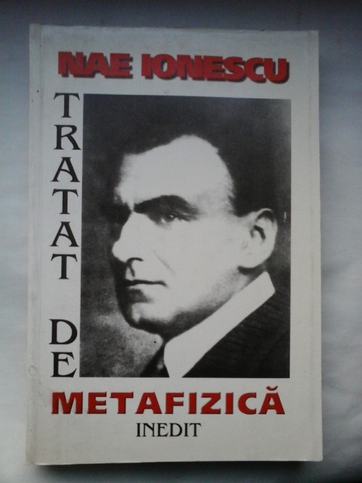 TRATAT DE METAFIZICA - NAE IONESCU