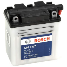 Baterie Moto Bosch M4 F07 6Ah 30A 6V 0 092 M4F 070