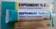 Hidrochinona 2% Expigment crema tretinoin, 30 grame foto