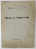 VIRGIL N. MADGEARU , LUCRARE CU CARACTER COMEMORATIV 1942
