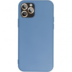 Husa pentru Apple iPhone 16 Pro Max, OEM, Silicone, Albastra foto