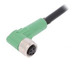 Cablu Conectare M8 4-PIN Unghi 5m 30VAC 4A PVC