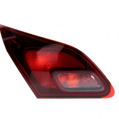 Stop spate lampa Opel Astra J, 01.12- 5 Usi, spate, omologare ECE, interior, fara suport bec, lampa ceata spate, fumuriu, 1222270; 13360791, Stanga