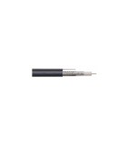 Cablu coaxial RG6 cu sufa 75R autoportant fire otel cuprat ecranat
