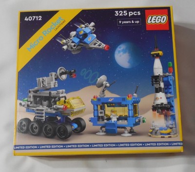 Lego 40712 Micro Rocket Launchpad foto