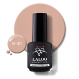 197 Shimmering Salmon Nude | Laloo gel polish 15ml, Laloo Cosmetics