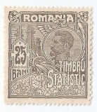 *Romania, lot 1134 cu 1 timbru fiscal statistic, 1920, NG