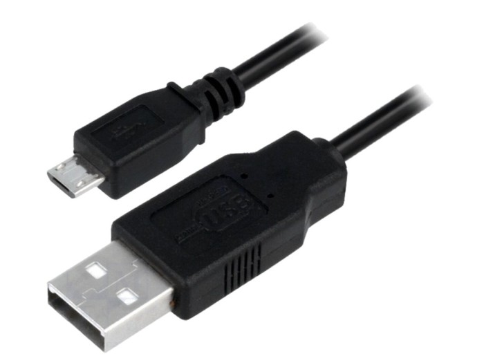 Cablu USB A la Micro USB 5m Negru