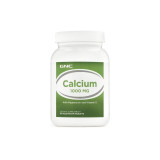 GNC Calcium 1000 mg, Calciu cu Magneziu si Vitamina D, 90 tablete
