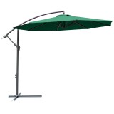 Cumpara ieftin Outsunny Umbrelă Laterală din Metal, Verde, 3m, Protecție UV, Ideală pentru Grădină și Terasă | Aosom Romania