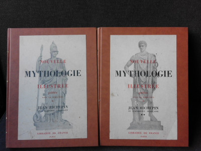 NOUVELLE MYTHOLOGIE ILLUSTREE - JEAN RICHEPIN 2 VOLUME (CARTI IN LIMBA FRANCEZA) foto