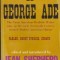 The America of George Ade (1866-1944). Fables, Short Stories, Essays