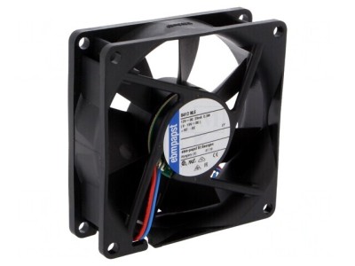 Ventilator axial 12V 80x80x25mm foto