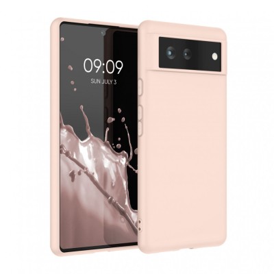 Husa pentru Google Pixel 6, Silicon, Roz, 55434.225, kwmobile foto