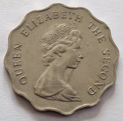 Hong Kong, 2 Dollars 1981 foto