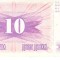 B11 - Bancnota foarte veche - Bosnia si Hertegovina - 10 dinari - 1992