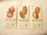 Serie mica Israel 1977 Scoici 3 valori (din 4v)
