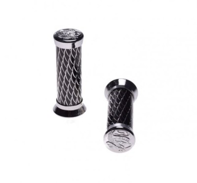 Mansoane moto + tub acceleratie, culoare negru Cod Produs: MX_NEW AW56022 foto