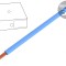 Cablu Electric Litat Albastru 16mm2 100m