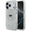 Husa MagSafe pentru Apple iPhone 17 Pro Max, Karl Lagerfeld, IML Karl`s Head, Gri