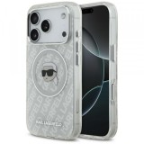 Husa MagSafe pentru Apple iPhone 17 Pro Max, Karl Lagerfeld, IML Karl`s Head, Gri