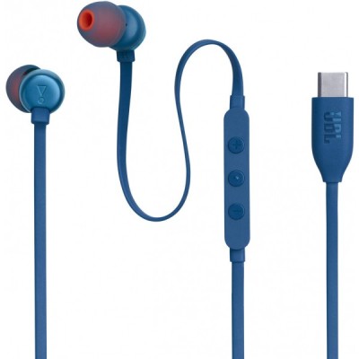Handsfree USB-C JBL Tune 310C, Albastru JBLT310CBLU foto