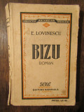 Bizu - E. Lovinescu