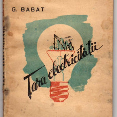 STIINTA PENTRU TOTI NR 9 TARA ELECTRICITATII G.BABAT CARTEA RUSA 1946 ARLUS