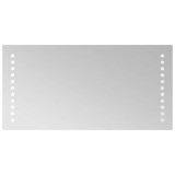 Cumpara ieftin Oglinda de baie cu LED, 40x20 cm