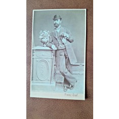 Fotografie tip CDV, Paraskiv Ionescu, 1880