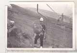 Bnk foto Sinaia - Telescaunul spre Cota 2000 - 1984, Alb-Negru, Romania de la 1950, Transporturi