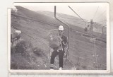 Bnk foto Sinaia - Telescaunul spre Cota 2000 - 1984, Alb-Negru, Romania de la 1950, Transporturi