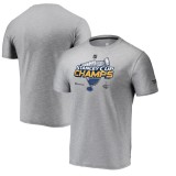 St. Louis Blues tricou de bărbați grey 2019 Stanley Cup Champions Locker Room - S, Fanatics Branded