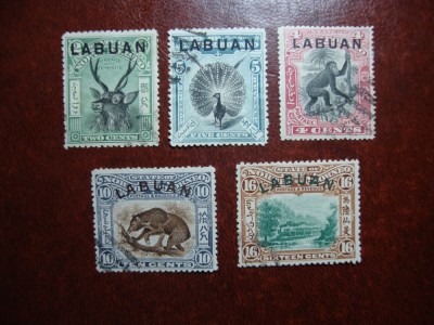 LABUAN 1900/02 SERIE foto